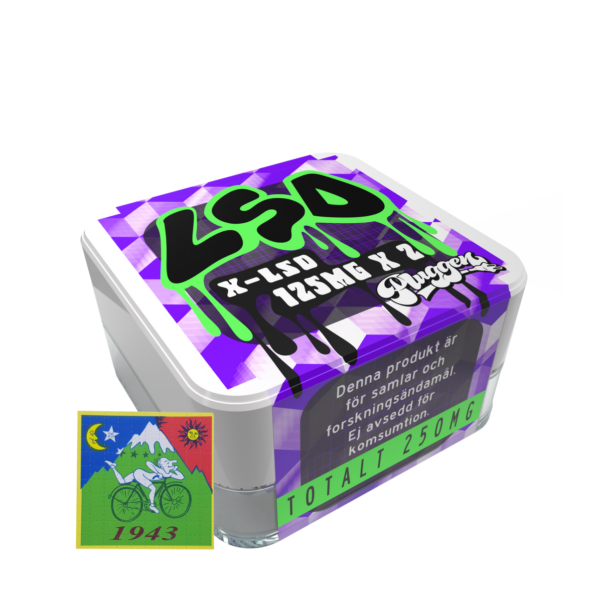 X-LSD (250MG, 2 LAPPAR)