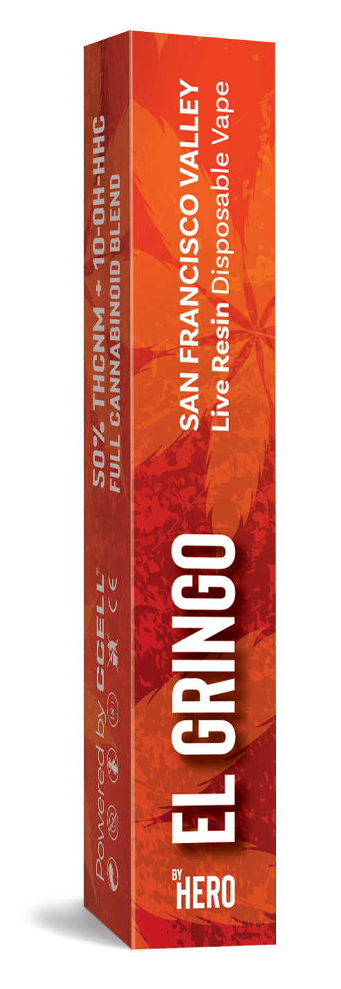 El Gringo Vape: 50% THCNM + 10-OH-HHC (0.5ML)